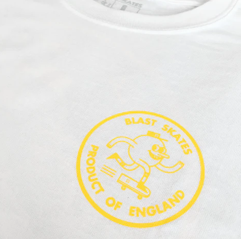 Round Logo Longsleeve T-Shirt (White)
