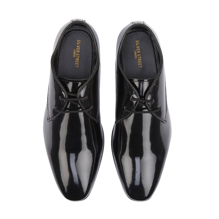 Rowley Leather Derby Shoes - Black