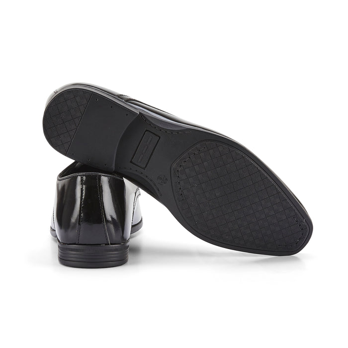 Rowley Leather Derby Shoes - Black