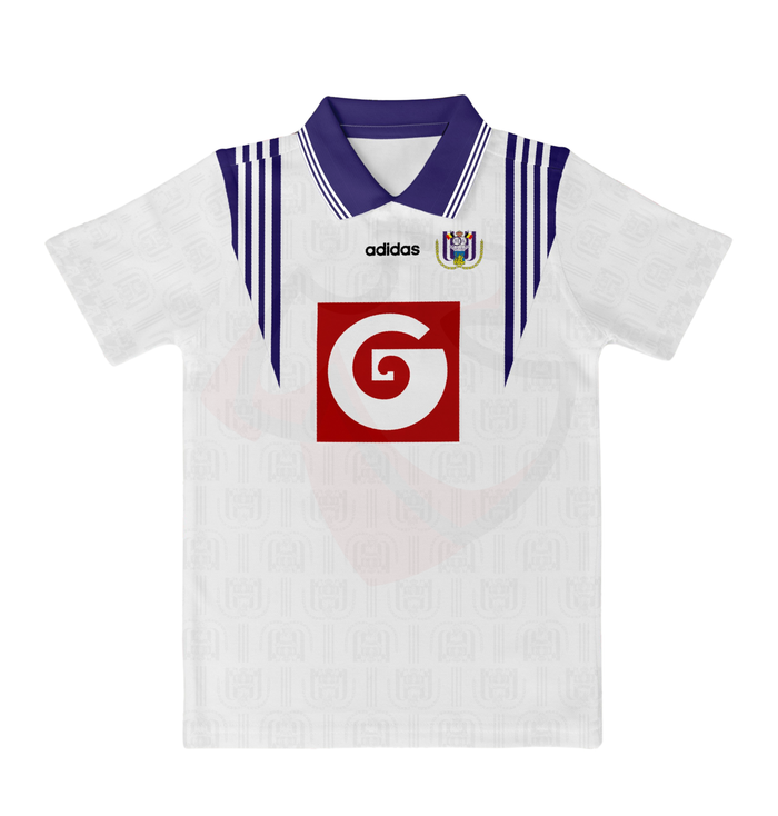 RSC Anderlecht Shirt 1996-1997 Away - Retro Jerseys, RSC Anderlecht Retro Shirt