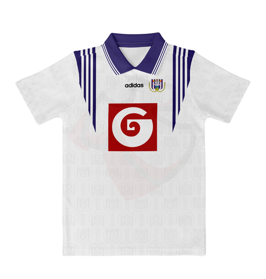 RSC Anderlecht Shirt 1996-1997 Away - Retro Jerseys, RSC Anderlecht Retro Shirt