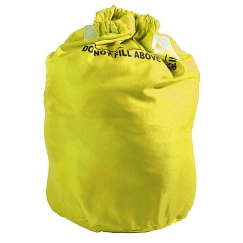 Full view of Safeknot Laundry Bag bag on a plain background, showing its shape and carrying handles.
