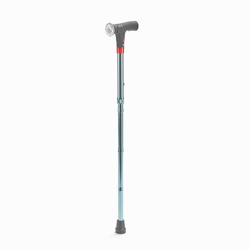 Safety Walking Stick with LED Light and Alarm