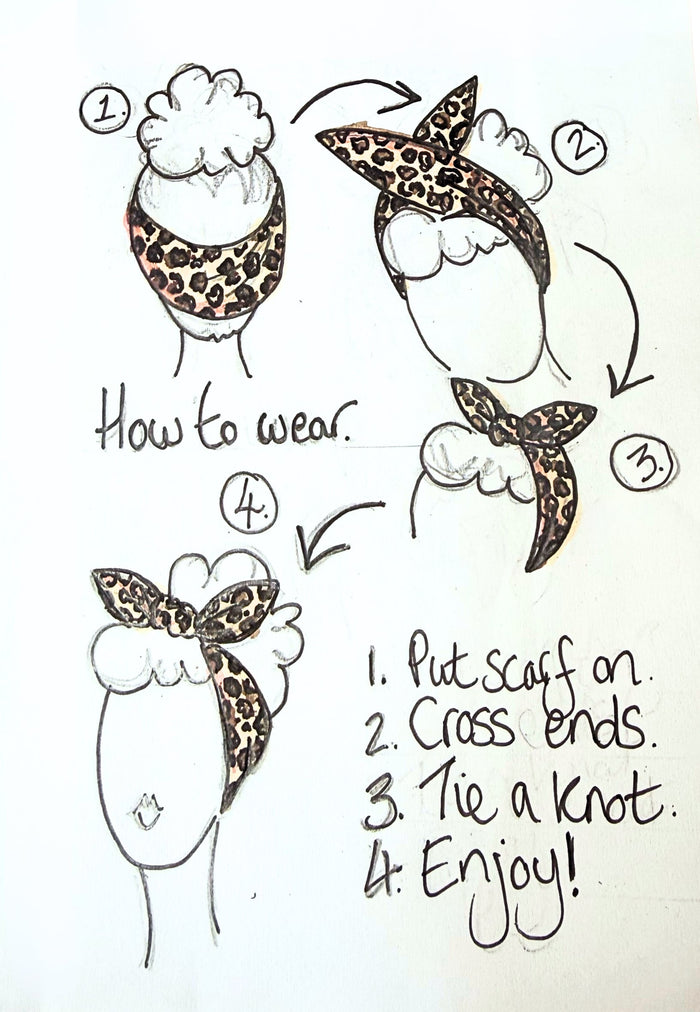 headscarf instructions