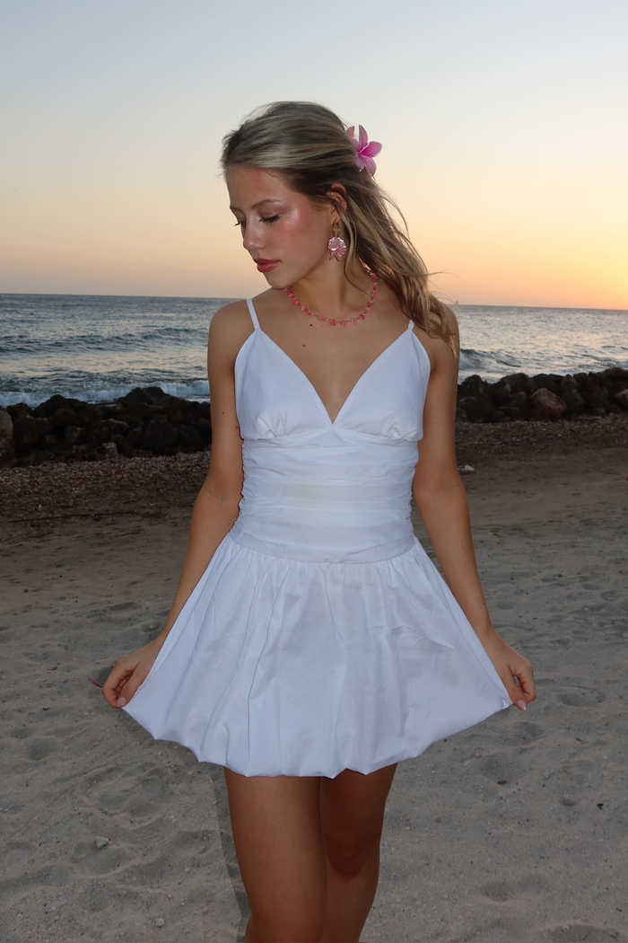 "Sammie" dress white