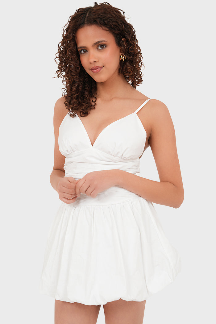 "Sammie" dress white