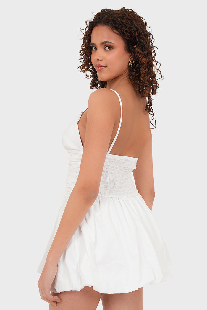 "Sammie" dress white