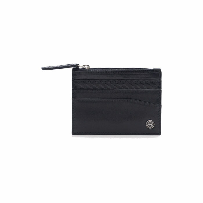 San Fran Leather Wallet & Cardholder Giftset - Black