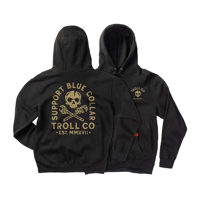 Troll Co. SBC Crossed hoodie in black