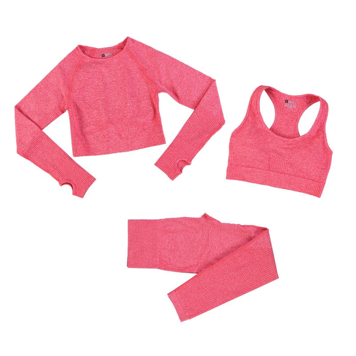 3pcs Red / S