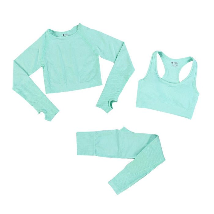 3pcs Green / S