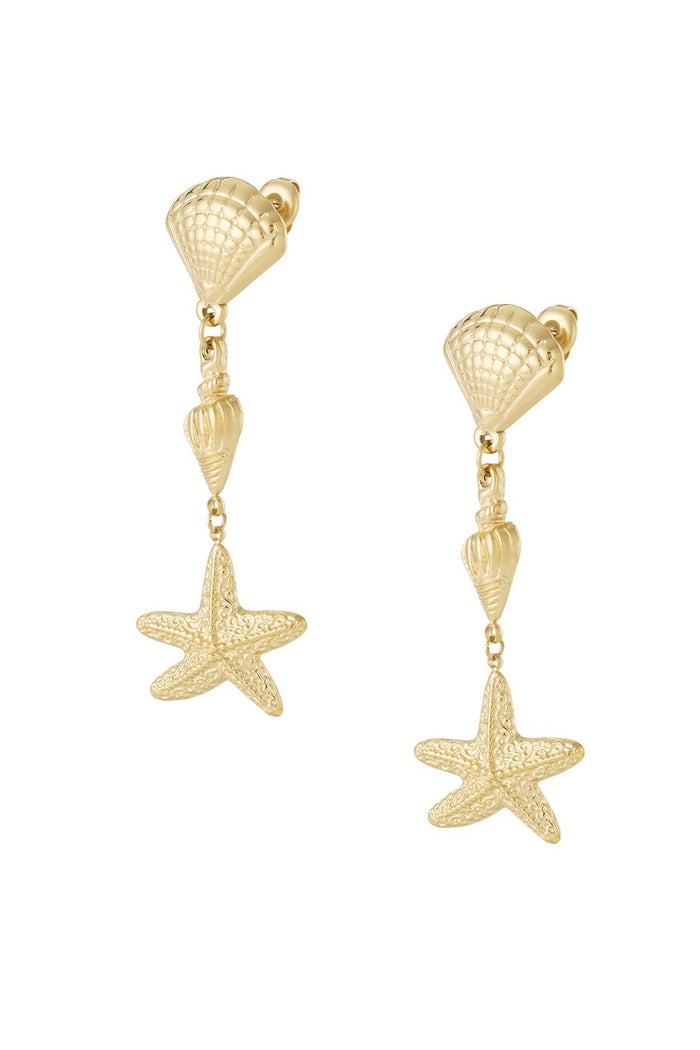 "Seashell" earrings
