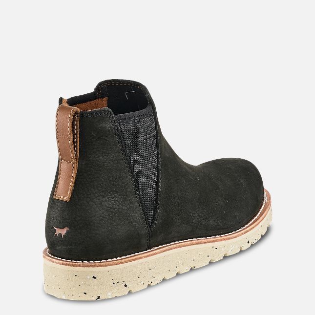 Irish Setter Setter Fifty women's 6 inch pull on boot in black, alternate view