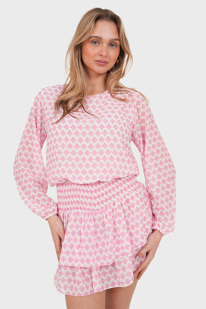 "Seville" dress pink