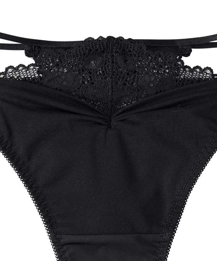 Sheer Layered Thong