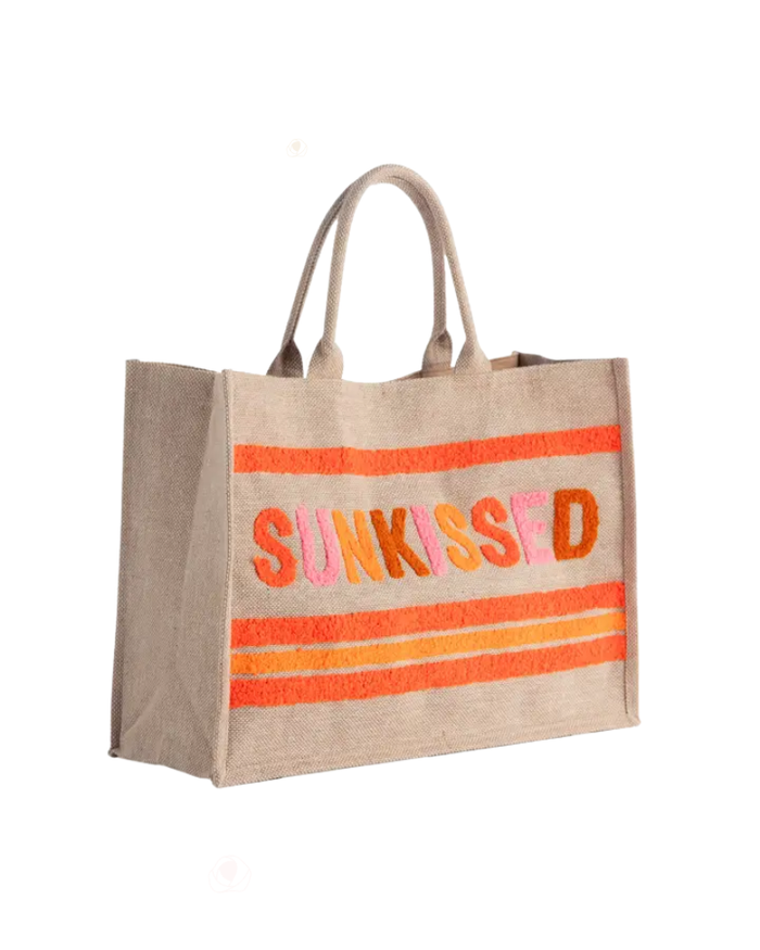 ShiraLeah Sunkissed Natural Beach Tote Bag Myselflingerie.com
