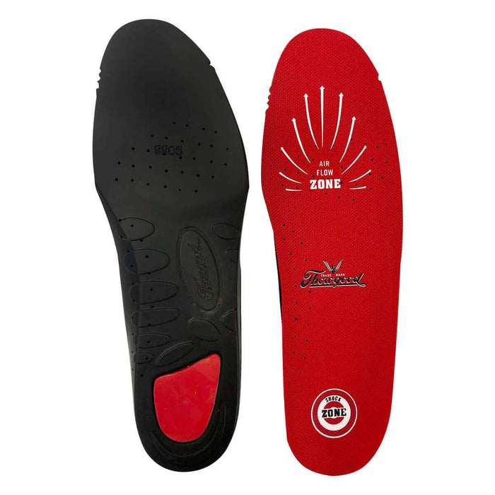 Thorogood Shock Zone polyurethane boot footbed insole with heel cushioning