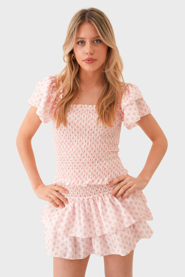 "Sienna" ruffle top
