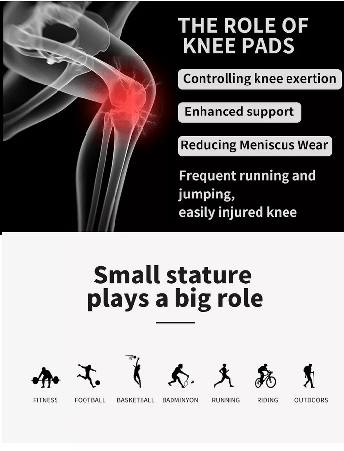 silicone knit knee brace