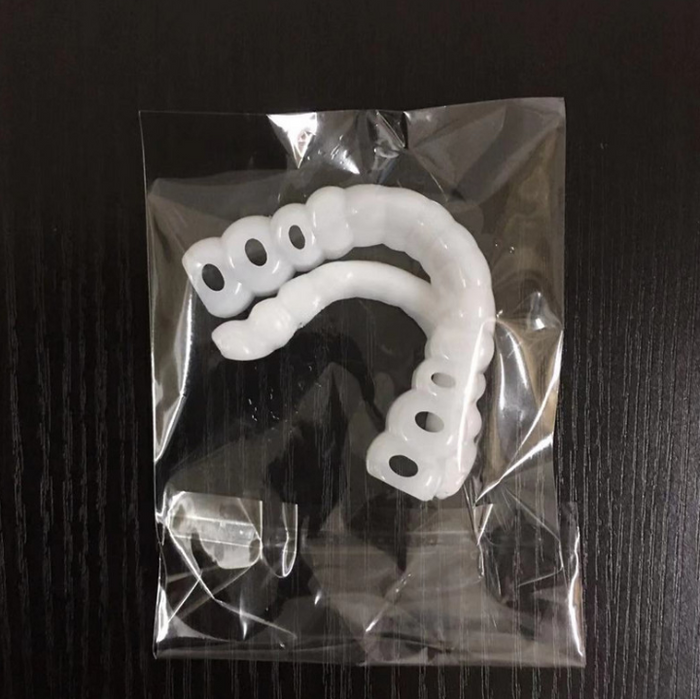 Simulation Whitening Lower Row Braces Teeth Whitening Kit Upper Row Dentures Braces
