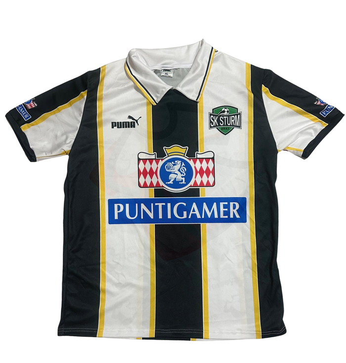 SK Sturm Graz Shirt 1996-1998 Home - Retro Jerseys, SK Sturm Graz Trikot
