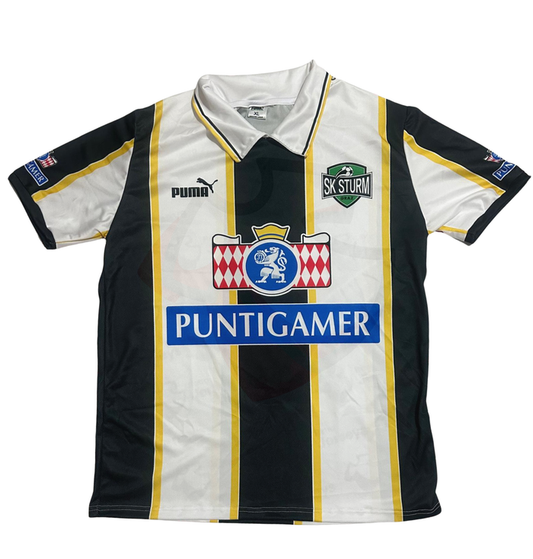 SK Sturm Graz Shirt 1996-1998 Home - Retro Jerseys, SK Sturm Graz Trikot