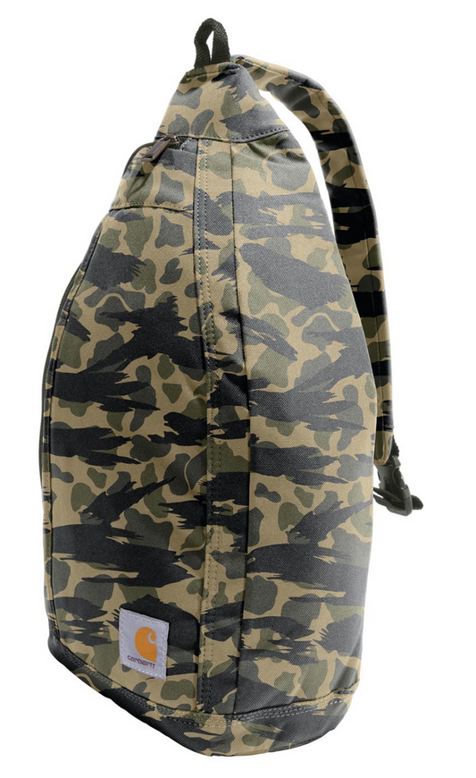 Carhartt sling bag in blind duck camo