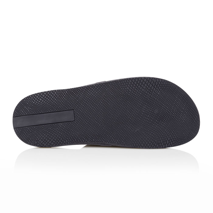 Smithfield Suede Leather Slippers - Navy