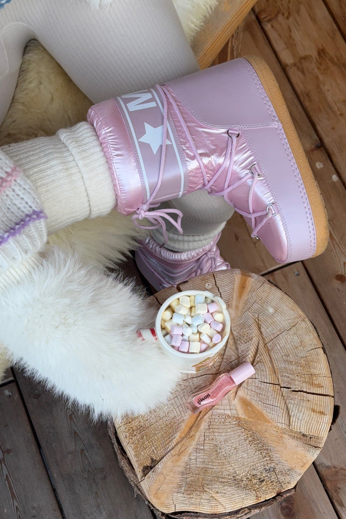 "Snowy" boots pink