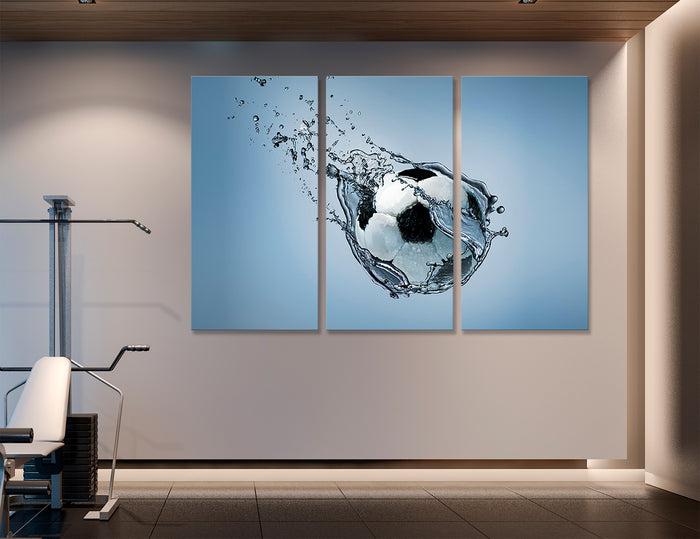 Soccer Ball Canvas Print #4019