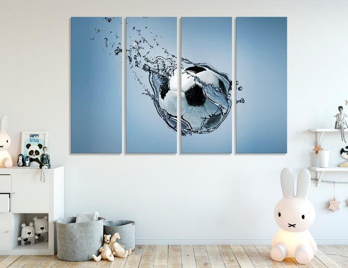 Soccer Ball Canvas Print #4019
