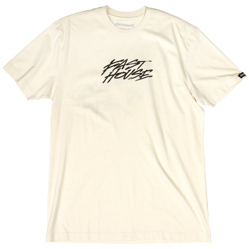 Fasthouse Sound Check tee in natural, front view