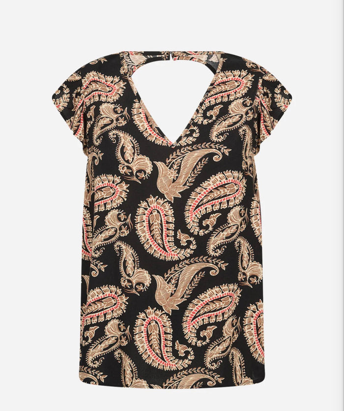 SOYA SC-FALISHA TOP-BLACK