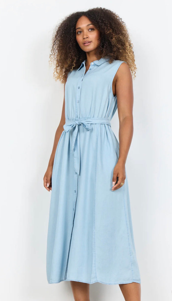SOYA SC-LIV 66 DRESS LIGHT BLUE