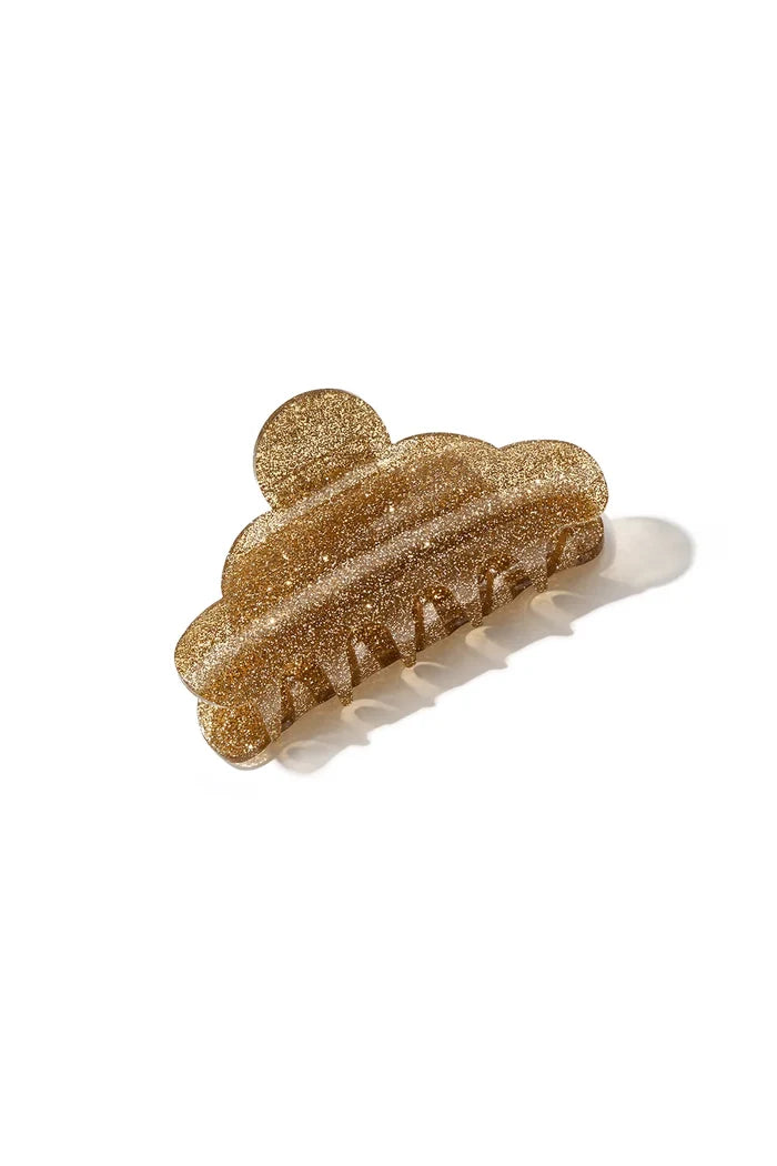"Sparkle" hairclip gold