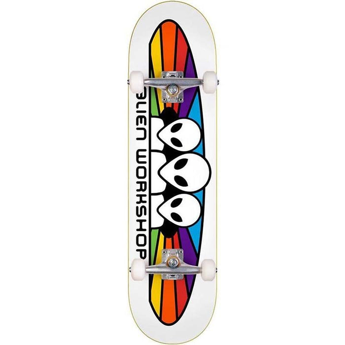 Spectrum Complete Skateboard (White) 8.0