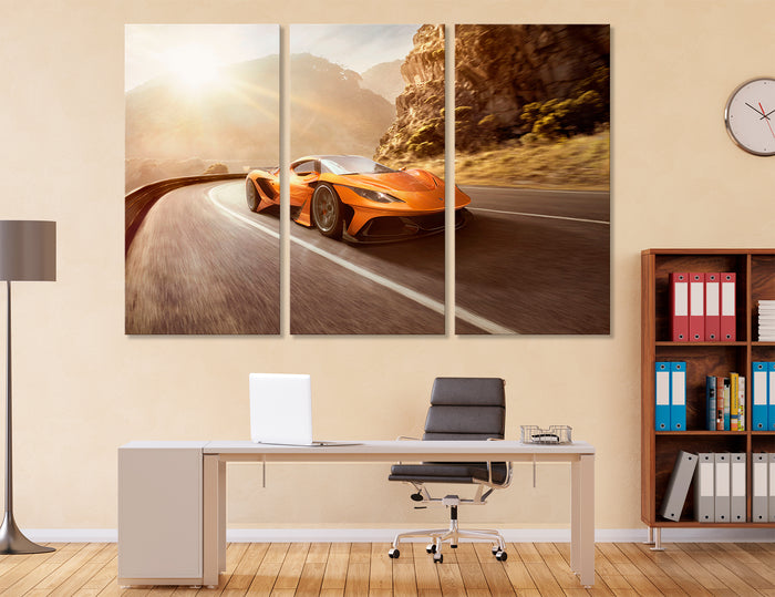 Sport Car Canvas Print #3103