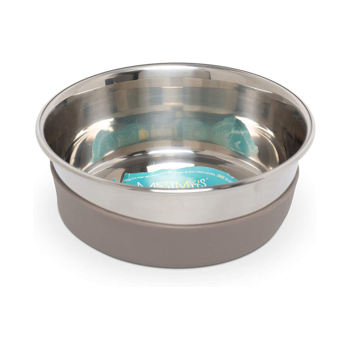 Stainless Steel Bowl with Removable Silicone Base