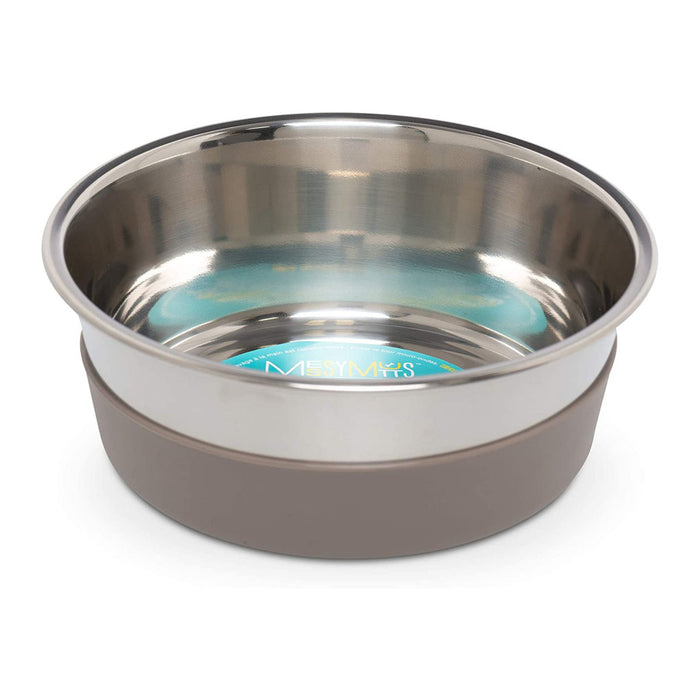 Stainless Steel Bowl with Removable Silicone Base