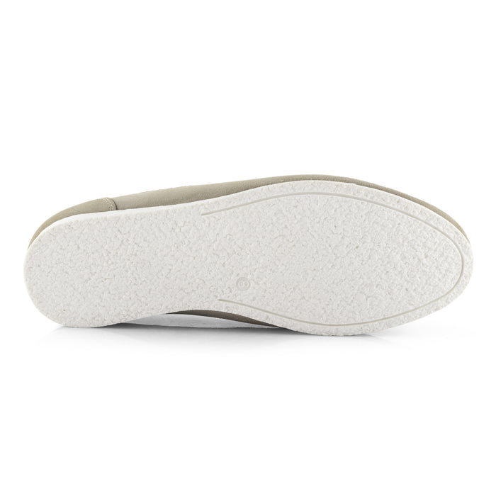 Stanhope Suede Leather Penny Loafers - Sand