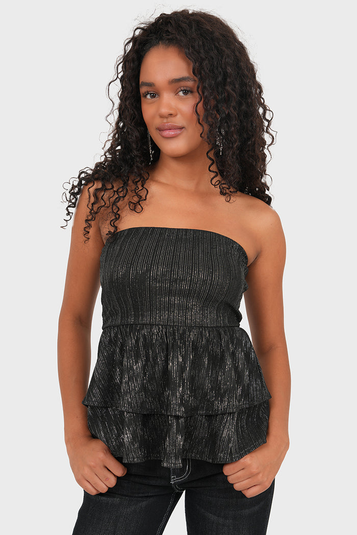 "Starlet" top black