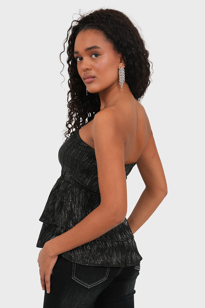 "Starlet" top black