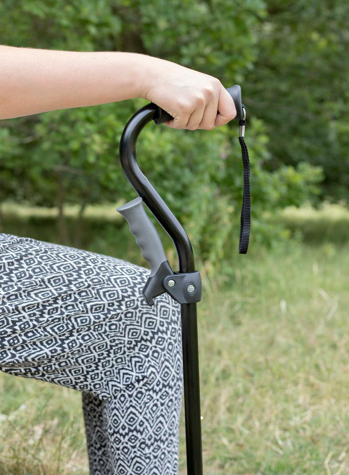 Steady & Sure Grip Cane with Handle