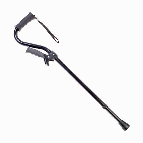 Steady & Sure Grip Cane with Handle