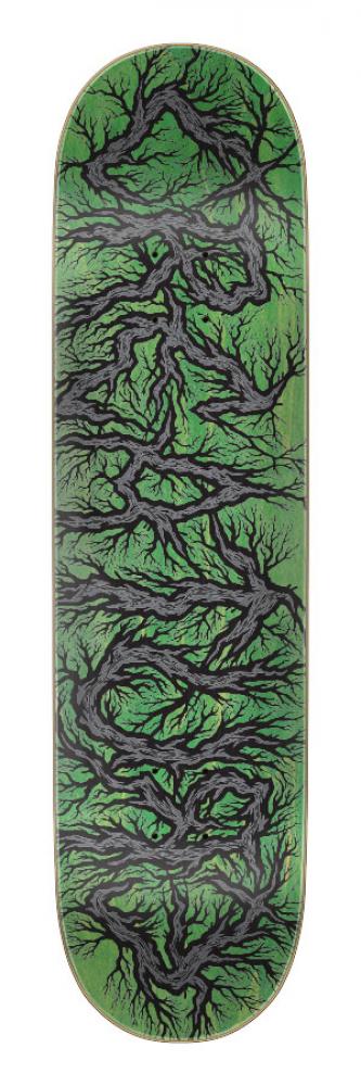 Stixz Deck (Green/Black) 8.0