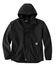 Carhartt Storm Defender loose fit lightweight rain jacket in black