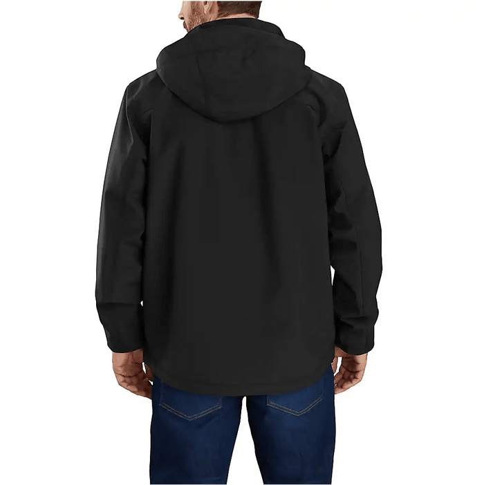 Carhartt Storm Defender Shoreline waterproof jacket in black, alternate product view