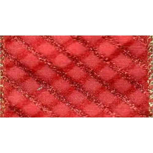 Stripes Wired Ribbon - 2-1/2’’ x 50 yd / Single Roll