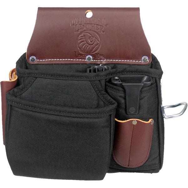 Occidental Leather Stronghold tool case in tan leather