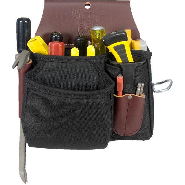 Occidental Leather Stronghold tool case loaded with tools